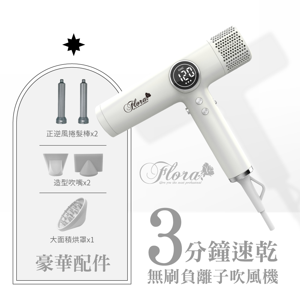 HD-3238 無刷負離子吹風機